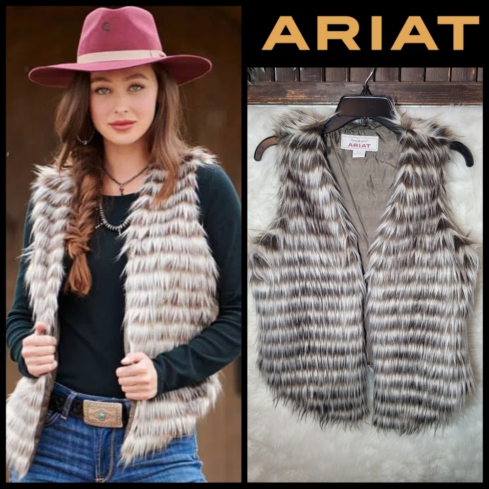 Ariat Faux Fur Vest